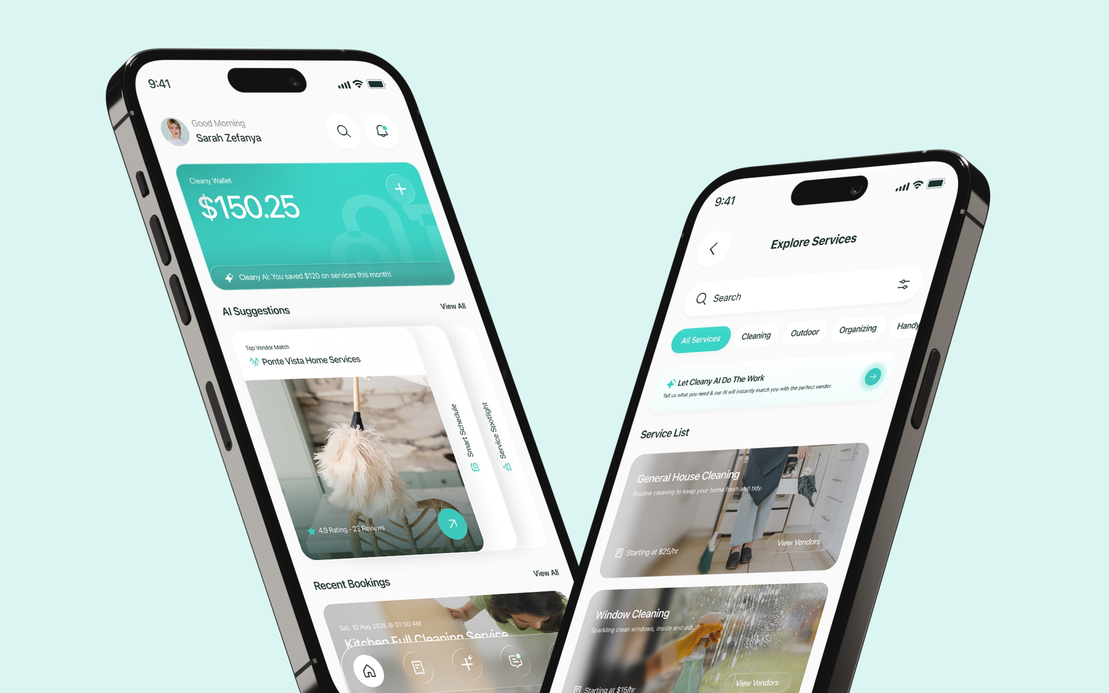 Cleany AI Page
