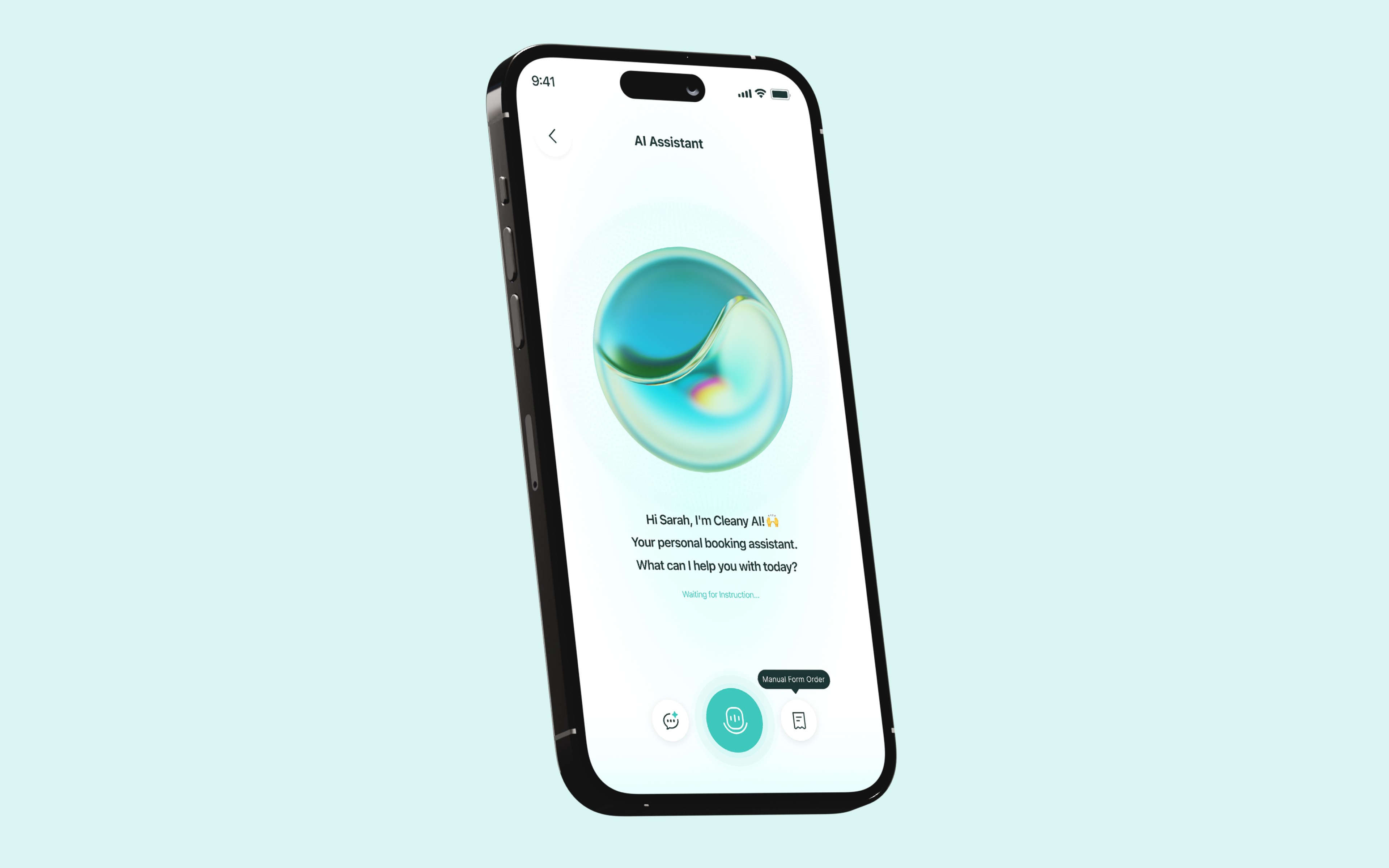 Cleany AI Page
